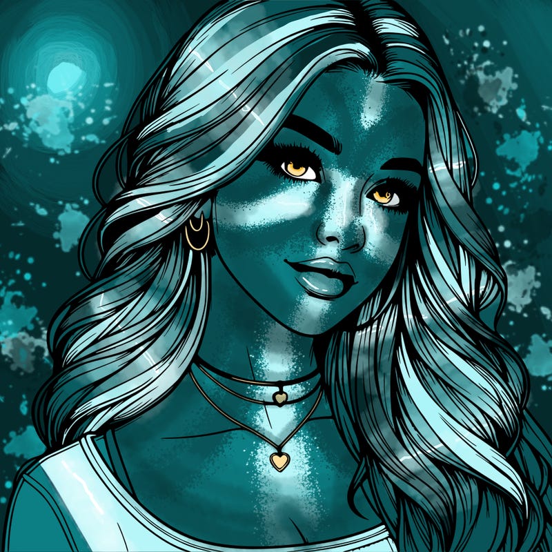 detailed realistic girl