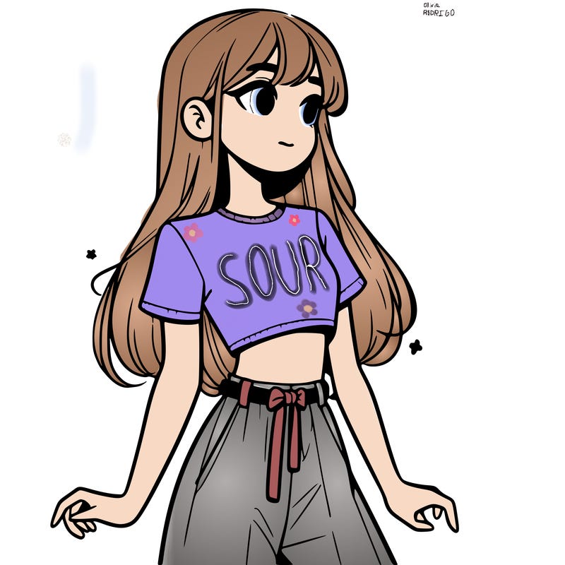 girl in a cute crop top