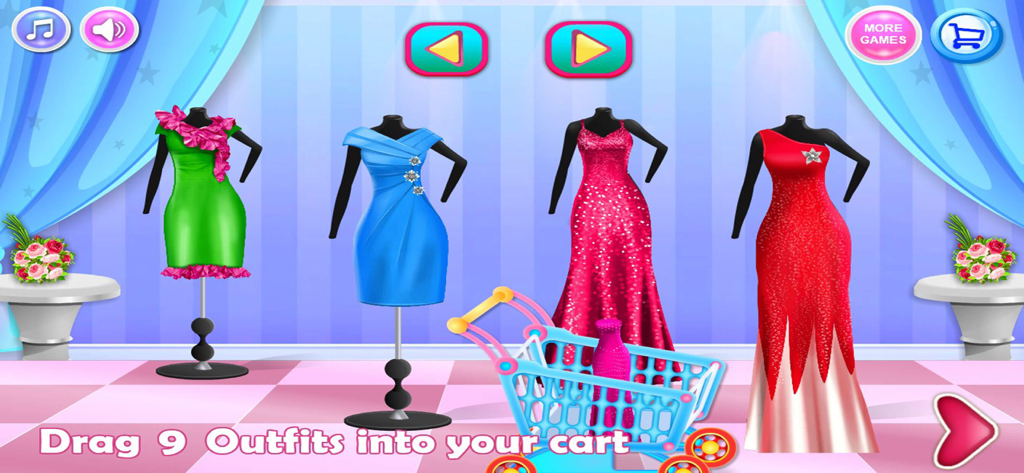 green emerald velvet dress Glam Dress Up - Fashion Games For Girls