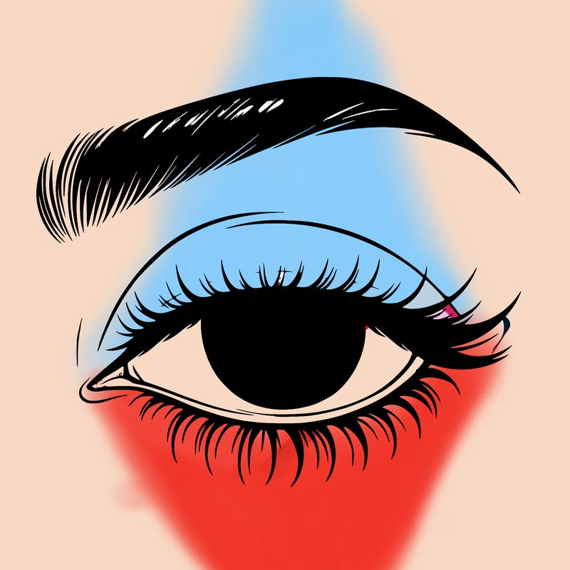 eye closed realistic