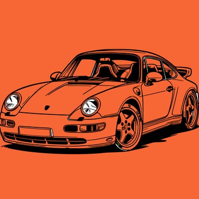 a porsche