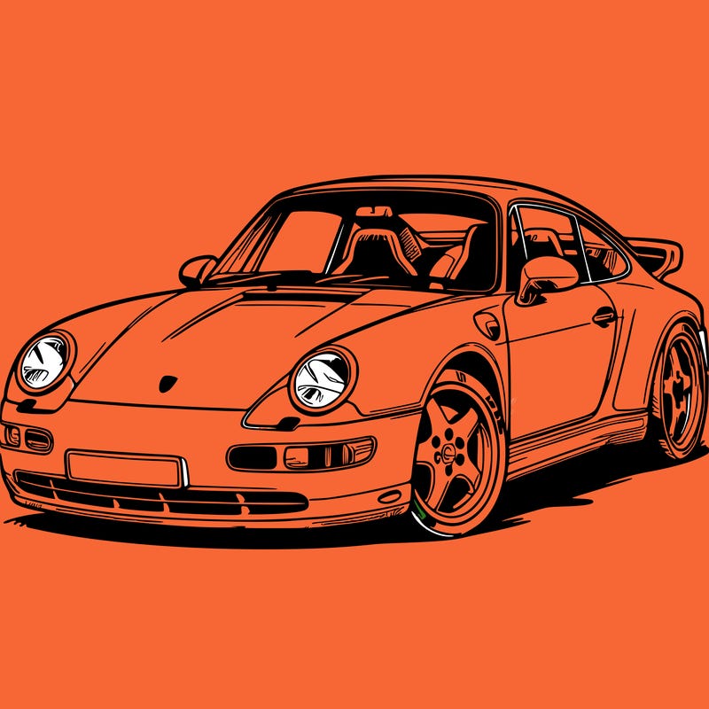a porsche