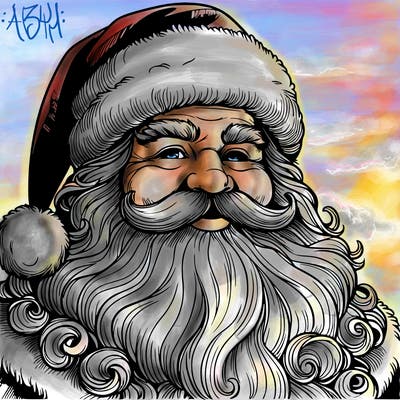 santa realistic