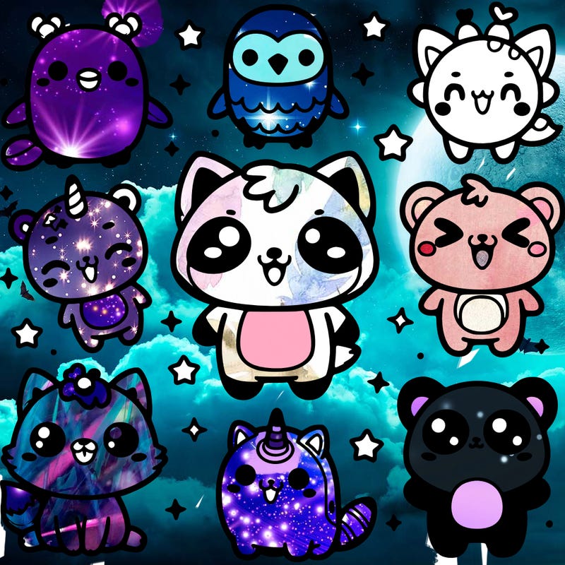 kawaii animals shady