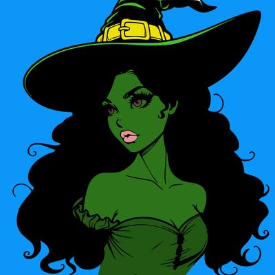 realistic witch