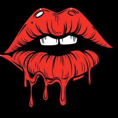 lips that look realistic and drip