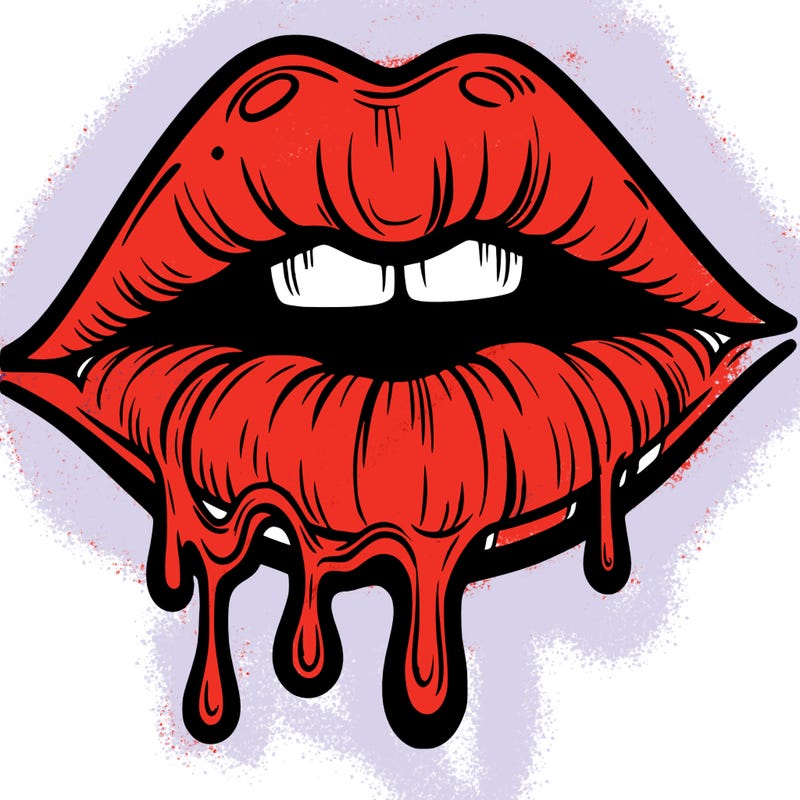 lips that look realistic and drip