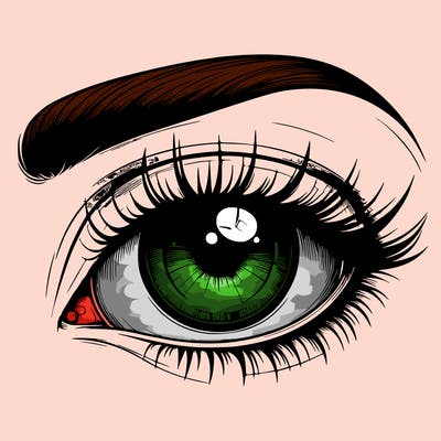 realistic eye