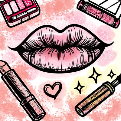 make up lips