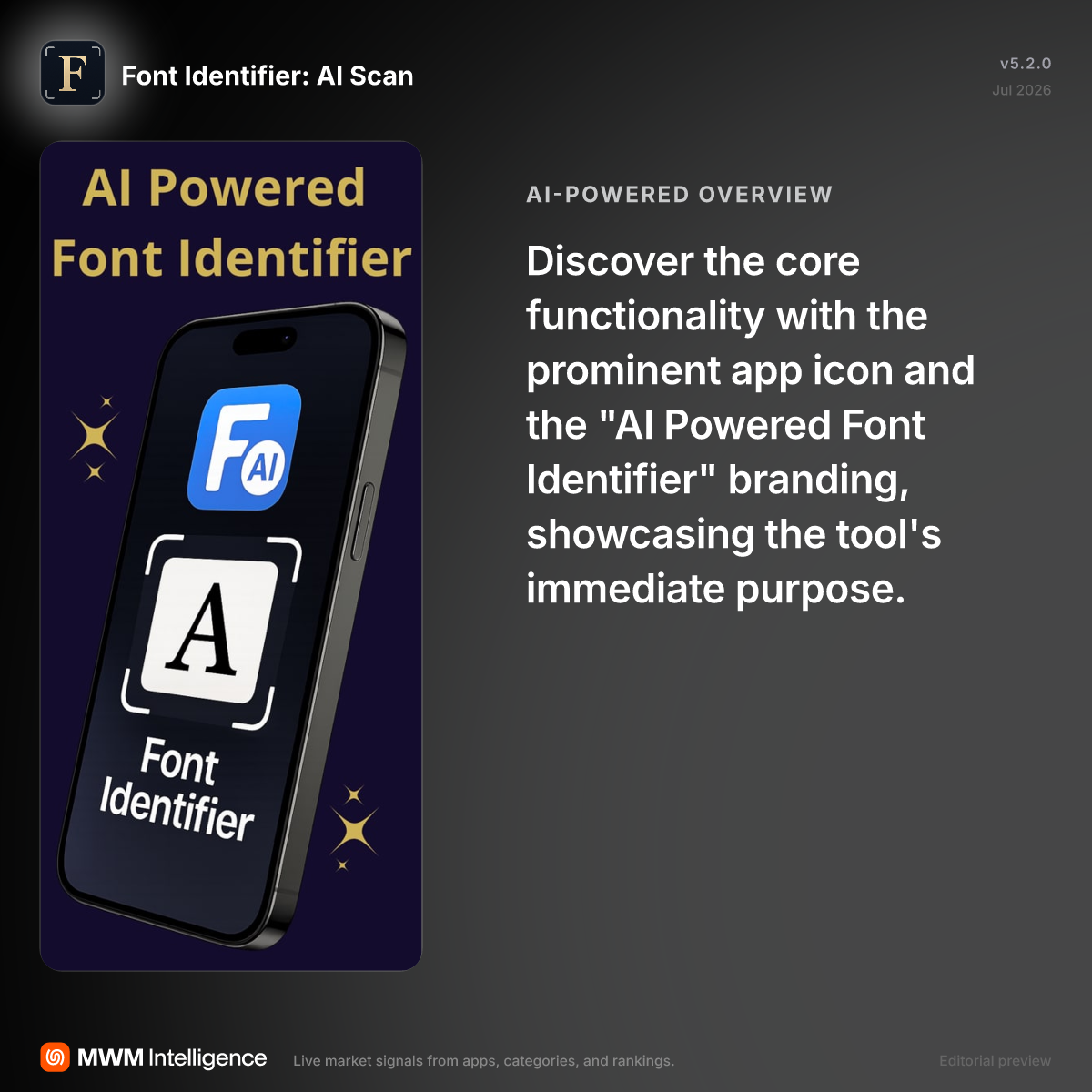 Font Identifier: AI Scan - Reference App | MWM