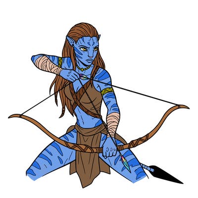 realistic jake and neytiri