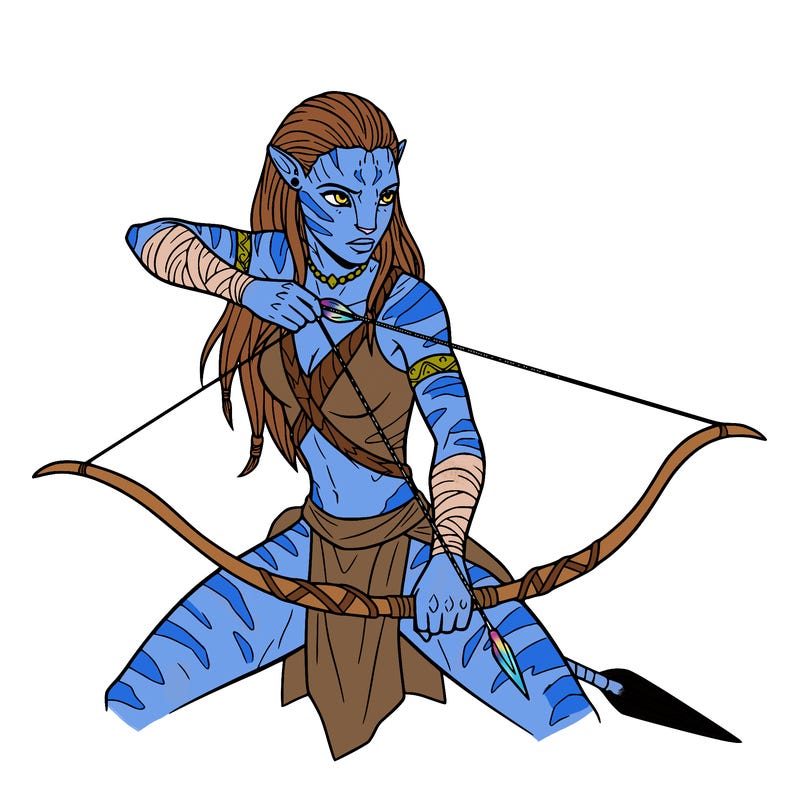 realistic jake and neytiri