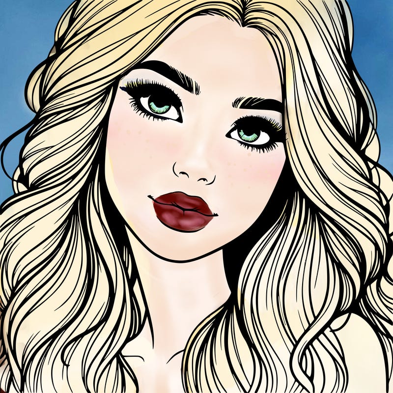 beautiful realistic girl