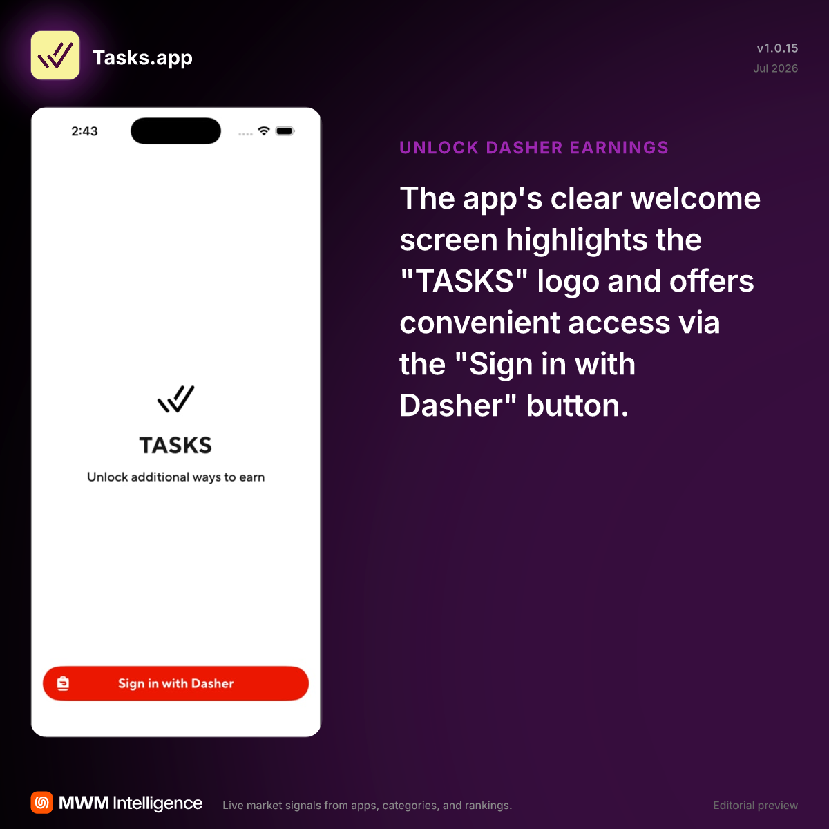 Tasks.app - Business App | MWM
