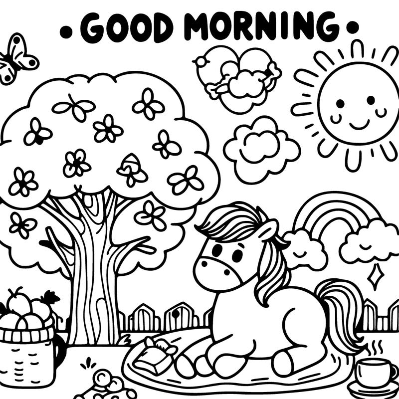 good morning for preescol kids