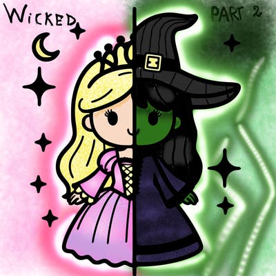 split princess and witch