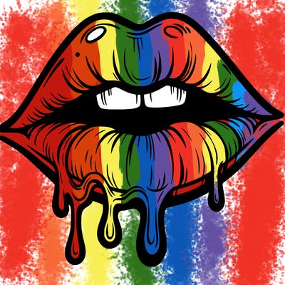 lips that look realistic and drip