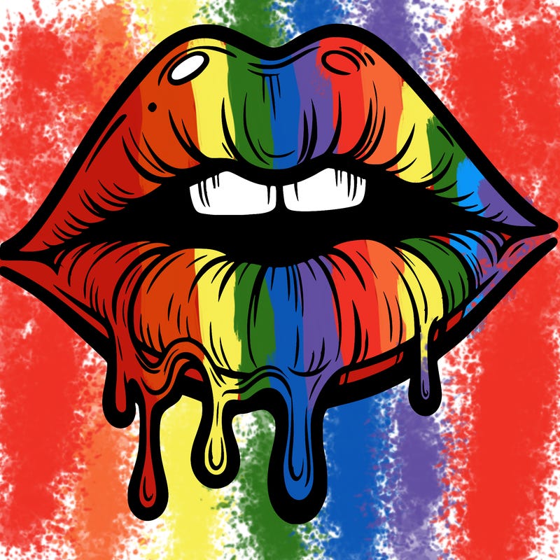 lips that look realistic and drip