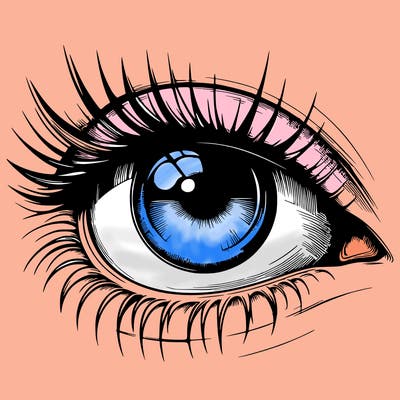 realistic eye