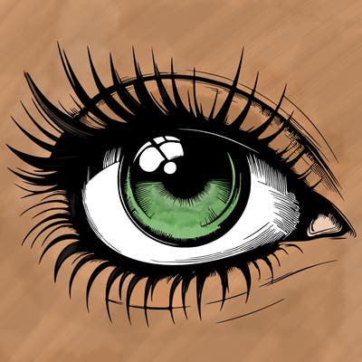 realistic eye