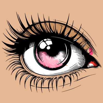 realistic eye