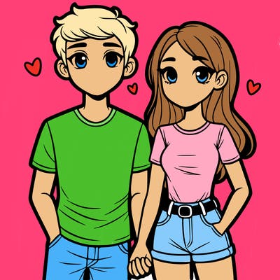 boyfriend and girlfriend