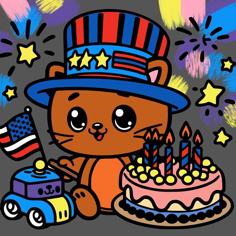 fourth of july birthday