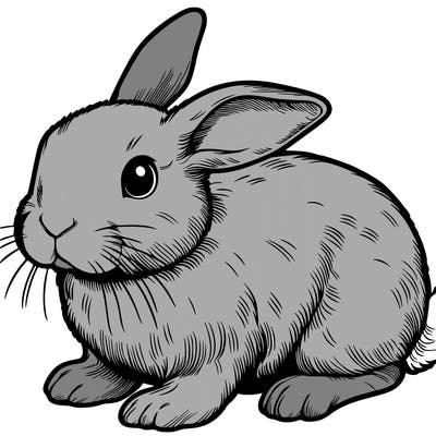 realistic bunny