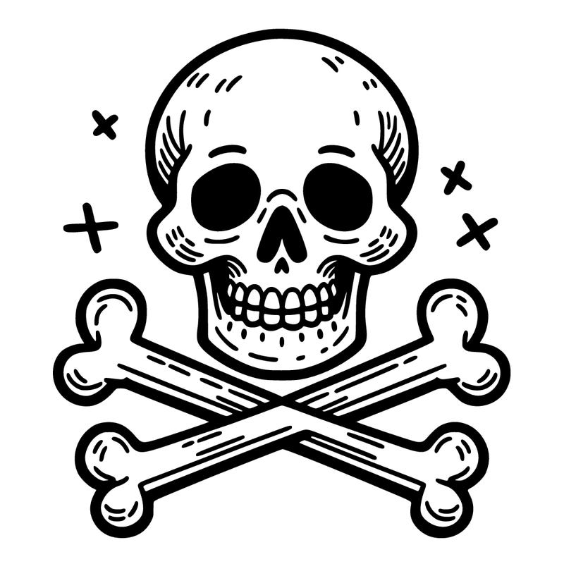 skull and crossbones
