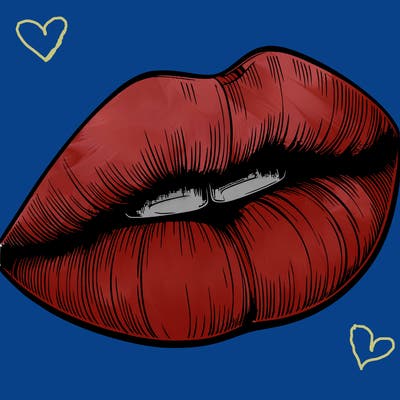 realistic lips
