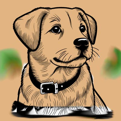 dog realistic