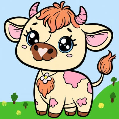 cute cow