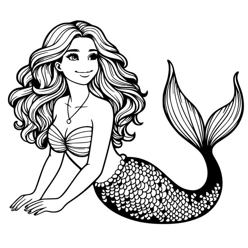 realistic woman mermaid