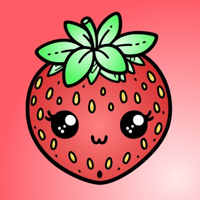 cute strawberry