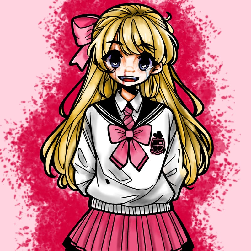 preppy anime girl