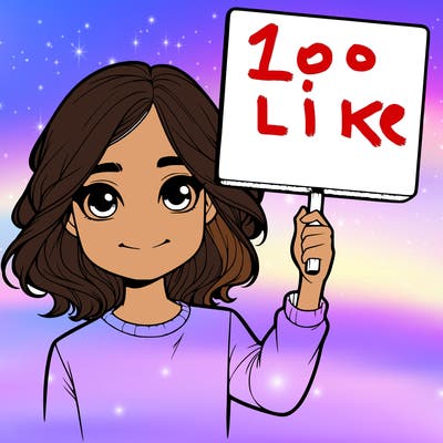 realistic girl holding up a sign