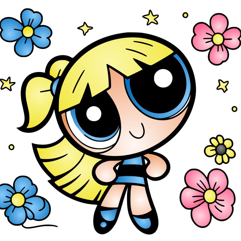 a powerpuff girl