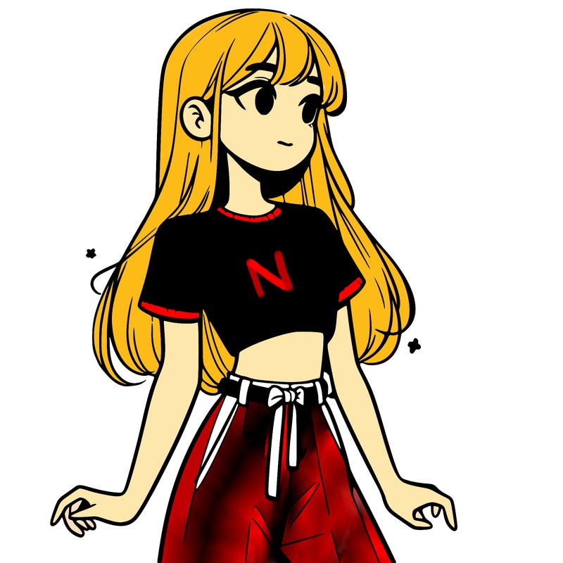 girl in a cute crop top