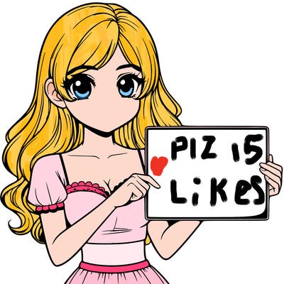 realistic pretty girl holding blank sign