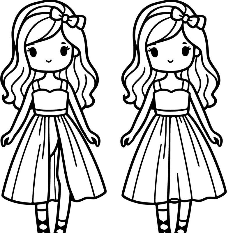 realistic girl with dress split