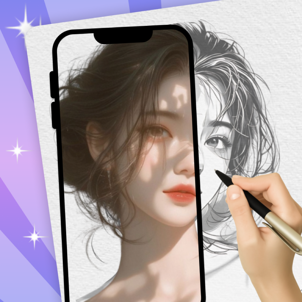 AR Drawing - Trace Drawing - Graphics & Design App | MWM