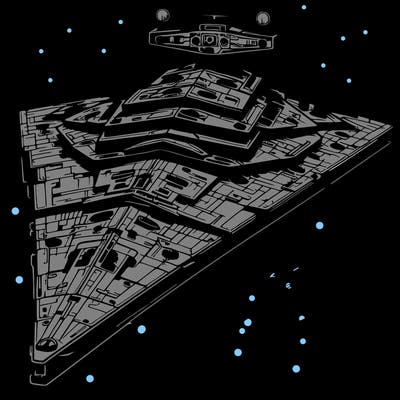 detailed star destroyer