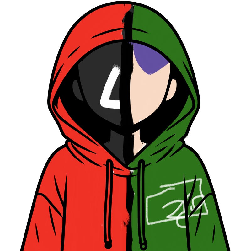 faceless girl in hoodie