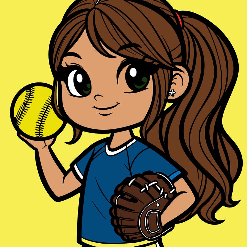 softball girl