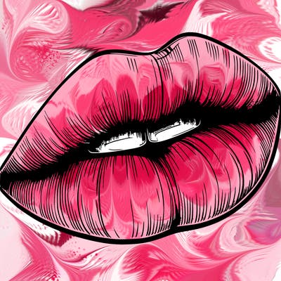 realistic lips