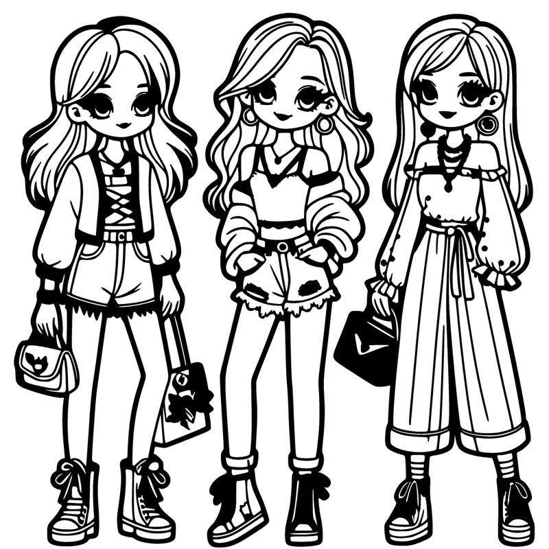girls with fashion