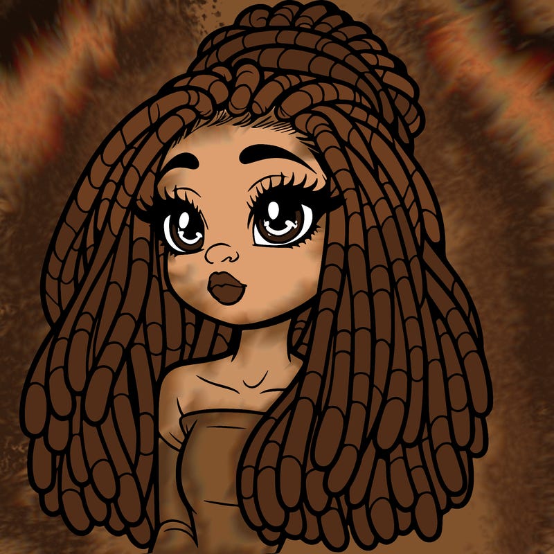 girl with locs