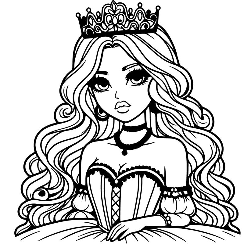 a gorgeous queen