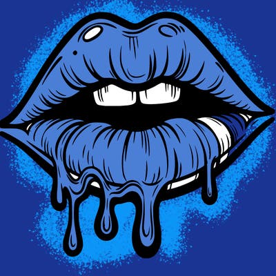 lips that look realistic and drip