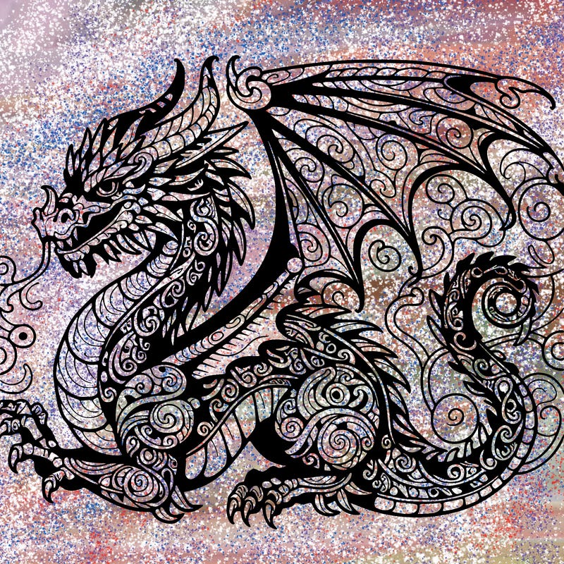 detailed dragon
